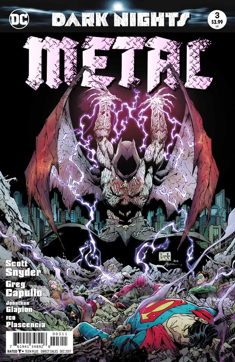Image: DC Comics; cover by Greg Capullo, Jonathan Glapion, and FCO Plascencia